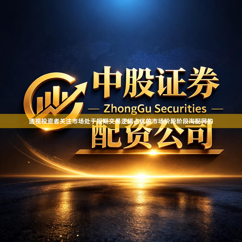 透视投资者关注市场处于短期交易逻辑占优的市场阶段阶段淘配网的