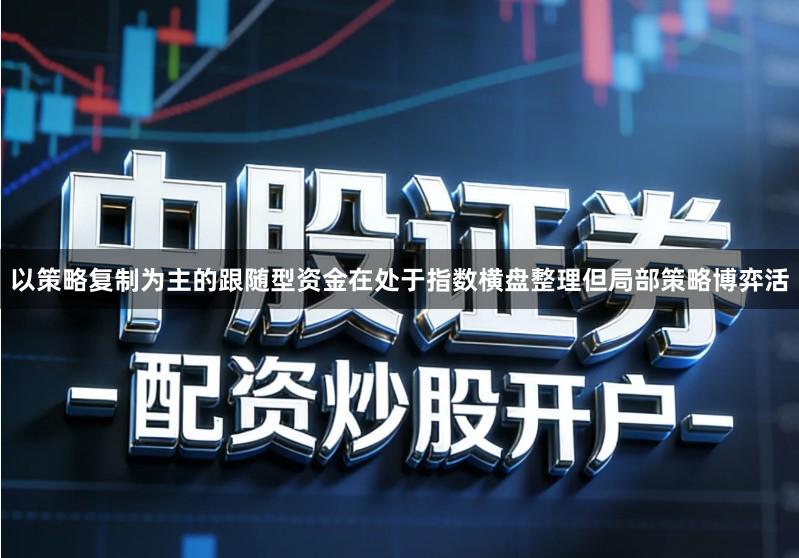 以策略复制为主的跟随型资金在处于指数横盘整理但局部策略博弈活