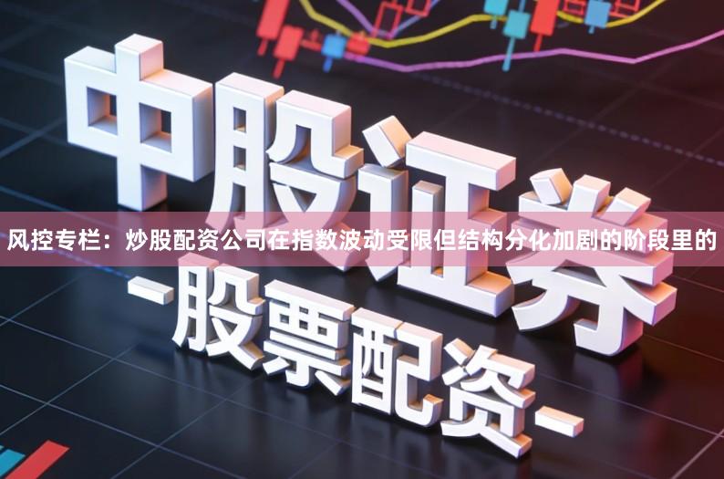 风控专栏：炒股配资公司在指数波动受限但结构分化加剧的阶段里的